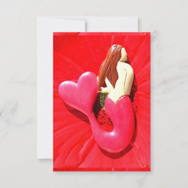 sirena de pelirroja personalizada (Anverso)