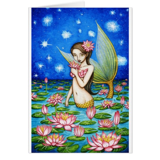 Sirena del lirio de la luz de las estrellas (Frente)