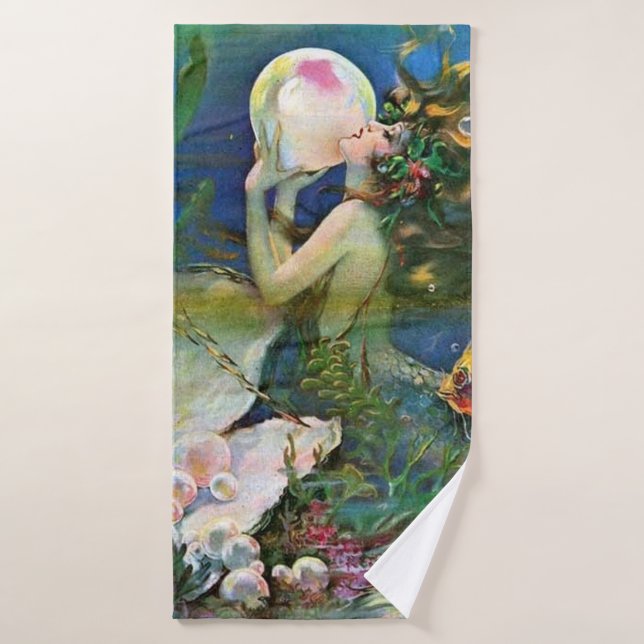 sirena fantástica (Toalla de baño)