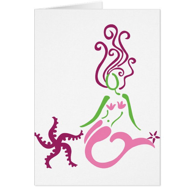 Sirena flotante (Frente)