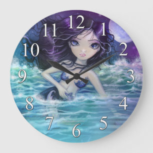 Sirena Pequeña en el Reloj de Pared del Mar