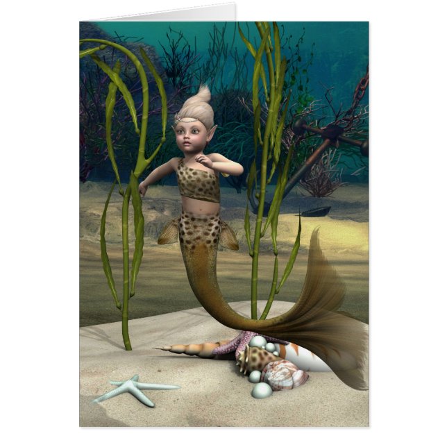 Sirena Pequeña Linda (Frente)