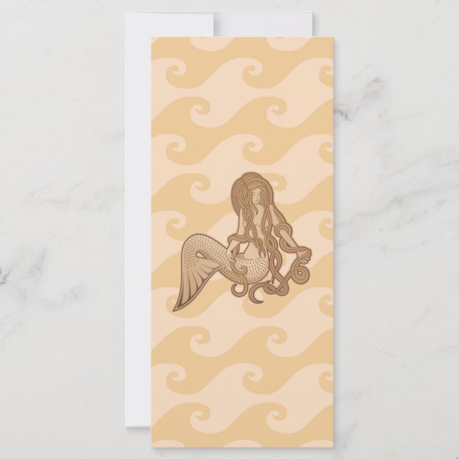 Sirena sentada (Anverso)