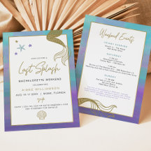 Sirena Sirena Última Esplash Bachelorette Itinerar