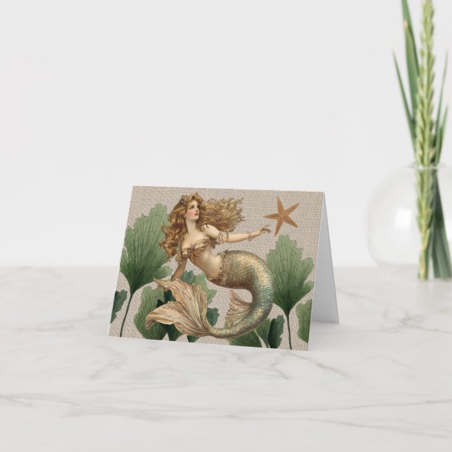Sirena Vintage & Estrella de Mar  (Anverso)