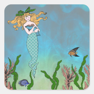 Sirena y sello