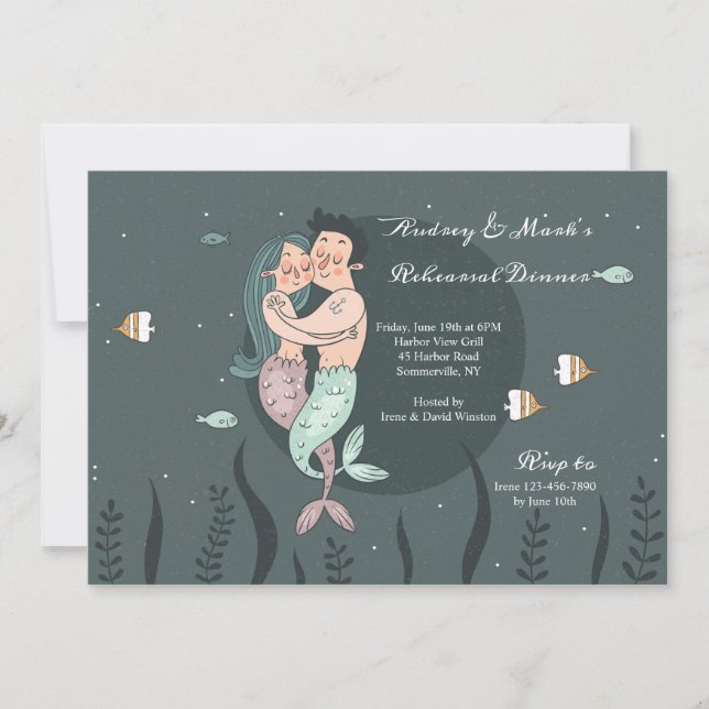Sirena y su invitación del hombre (Anverso)