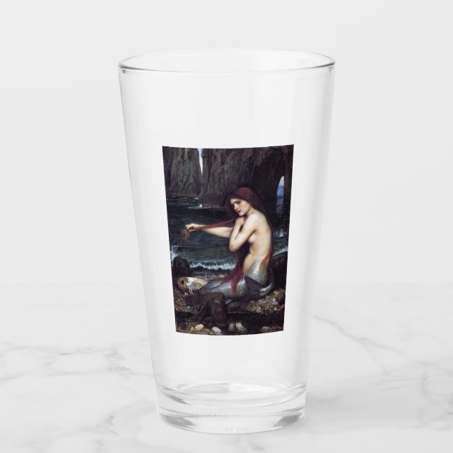 Sirenita en la playa (Anverso)