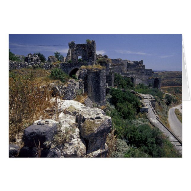 Siria, Castillo de Marqab, castillo de los Cruzado (Anverso (Horizontal))