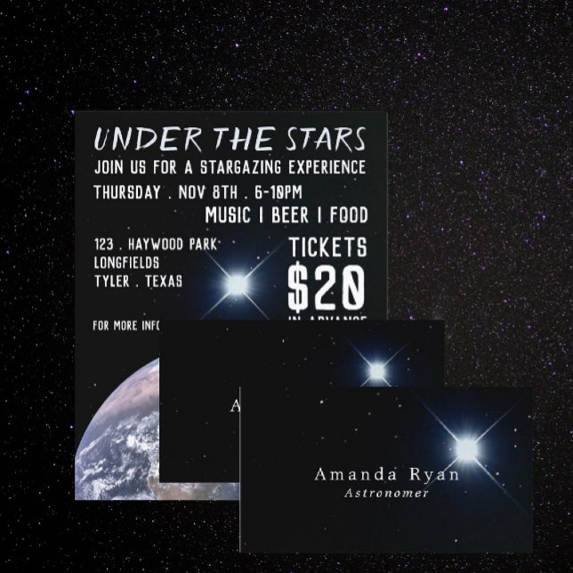 Sirius Star & Earth, publicidad de eventos planeta (Subido por el creador)