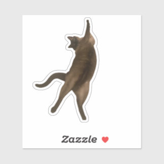 SirPercyPaws - Funny Pose Cat Pegatina