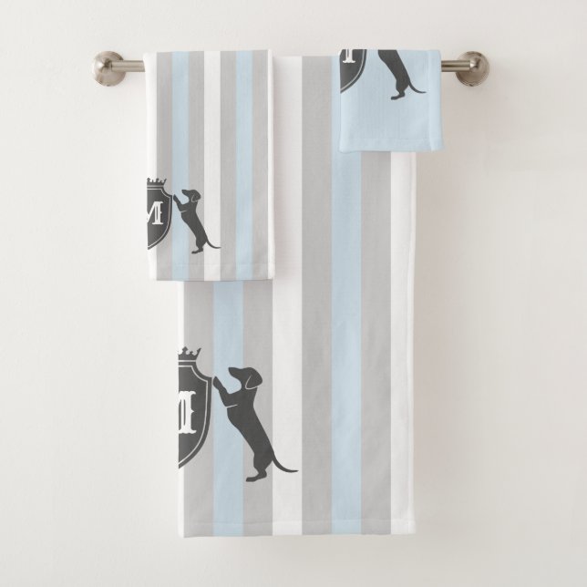 Sistema adaptable de la toalla del Dachshund (In situ)