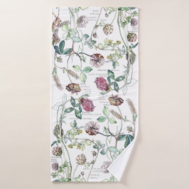 Sistema botánico de la toalla de baño de las (Toalla de baño)