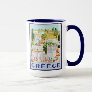 Sistema de Andros Grecia de 8 diversas tazas de