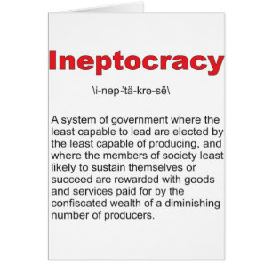 Sistema de gobierno loco de Ineptocracy