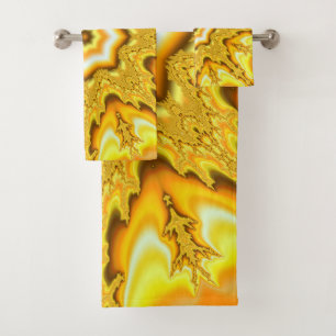 Sistema de la toalla de baño del fractal de la