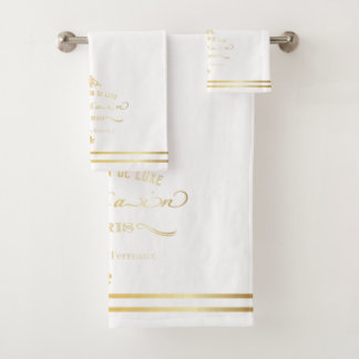 Sistema de la toalla de La Maison De Luxe Bathroom