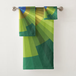 Sistema de la toalla del cuarto de baño de la