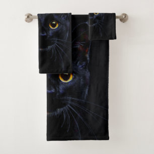 Sistema de la toalla del cuarto de baño del gato