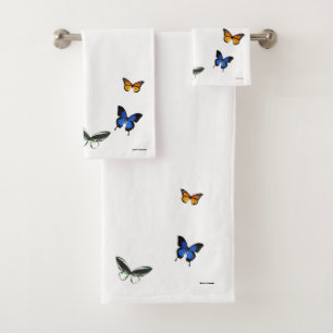Sistema de la toalla del cuarto de baño del model