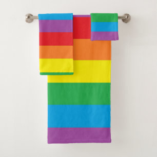 "Sistema de la toalla del orgullo del arco iris"