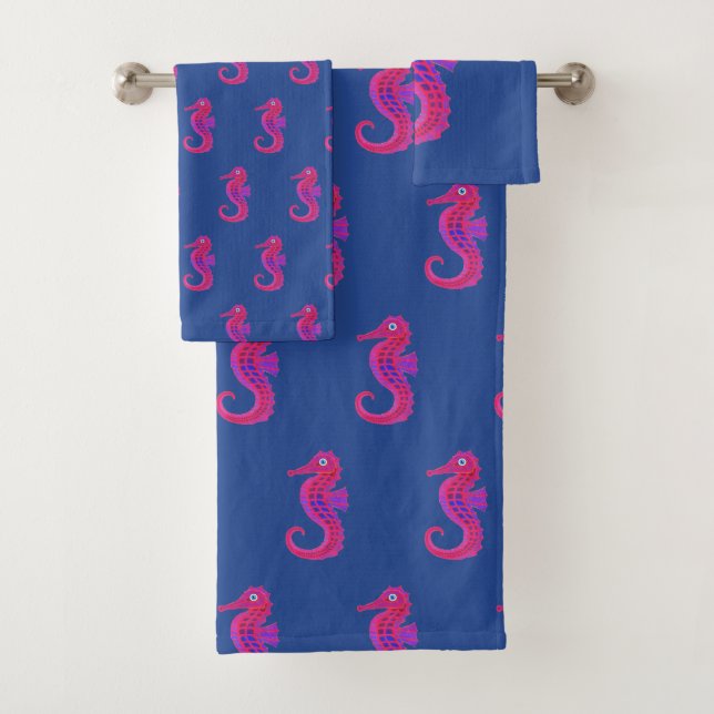 Sistema de neón de la toalla del Seahorse (In situ)