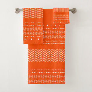 Sistema inspirado tribal africano del naranja y