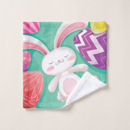 Sistema lindo de la toalla de la acuarela el | del