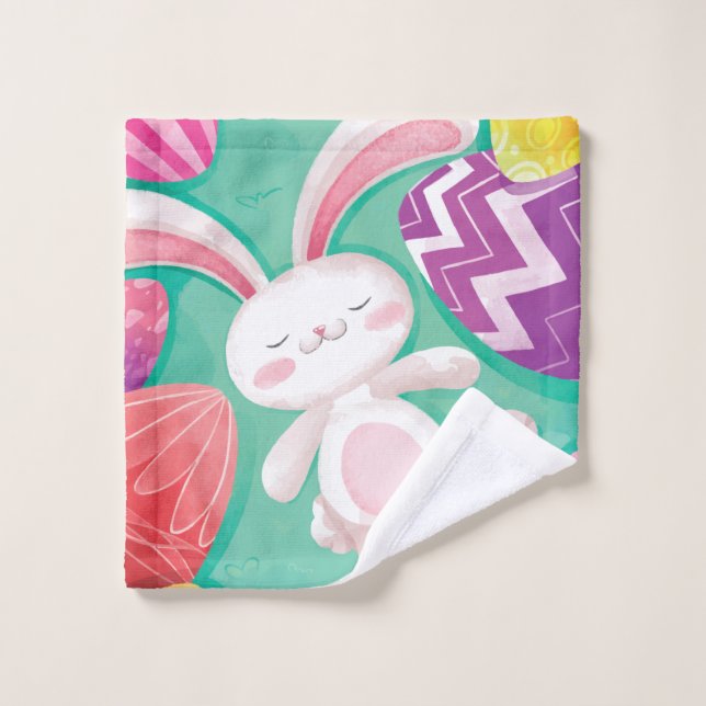 Sistema lindo de la toalla de la acuarela el | del (Toallita)
