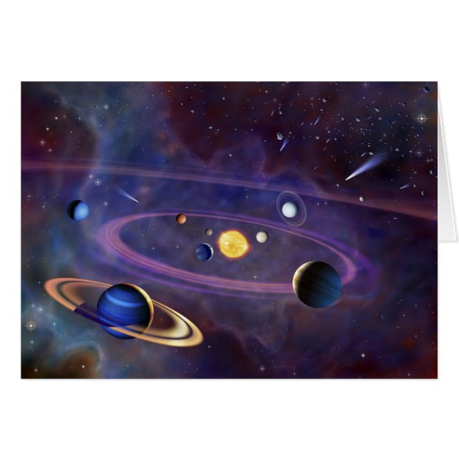 Sistema Solar (Anverso (Horizontal))