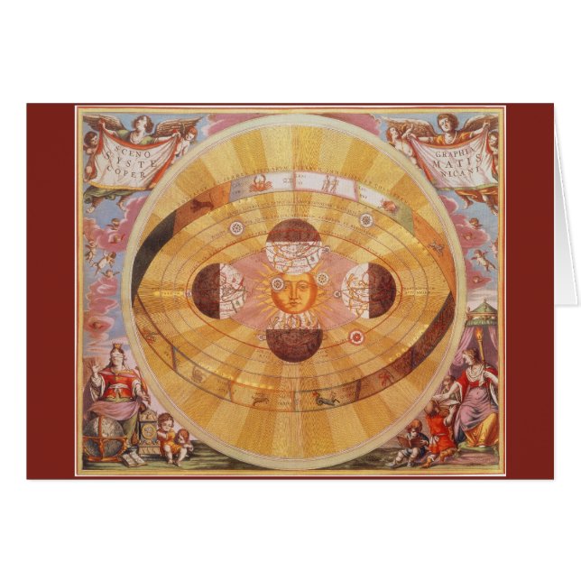 Sistema Solar Antiguo Coopernicano, Astronomía Vin (Anverso (Horizontal))