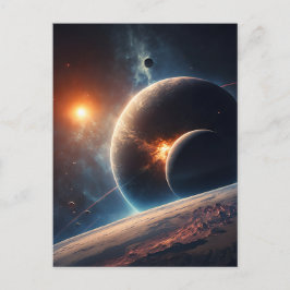 Sistema Solar - Tarjeta Postal de la Galaxia - Art