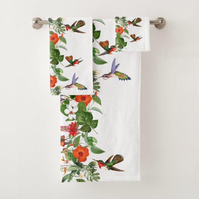 Sistema tropical de la toalla de baño de las (In situ)