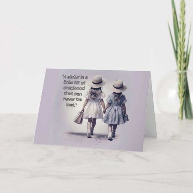 SISTER SAYING (Anverso)