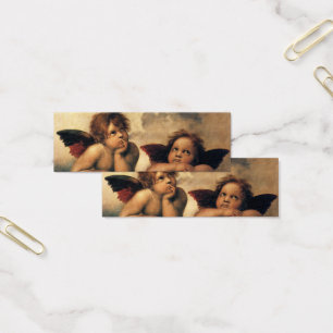 Sistine Madonna Angels por Raphael Sanzio