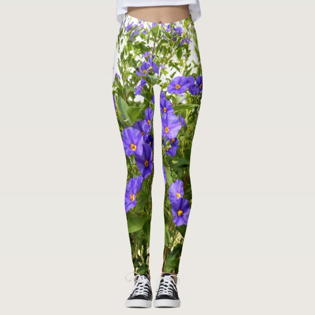 Sisyrinchium Angustifolium Leggings (Anverso)