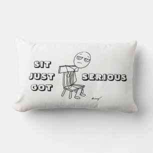 SIT ACABA DE CONSEGUIR UNA GRAVE almohada lumbar