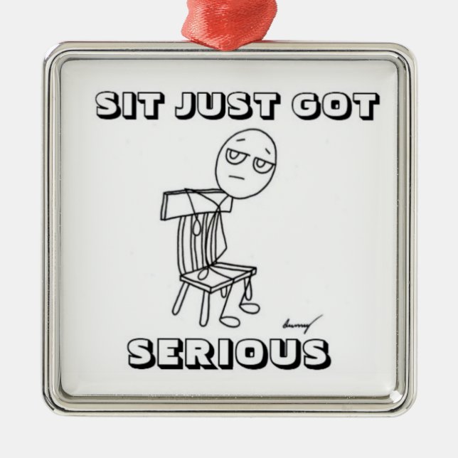 SIT ACABA DE TENER UN Ornamento SERIO (Frente)