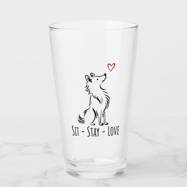 Sit-Stay-Love Sheltie (Anverso)