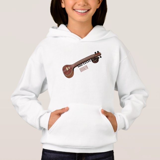 Sitar personalizado ilustracion (Anverso)
