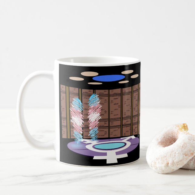 Sitio del transportador - taza (Con donut)