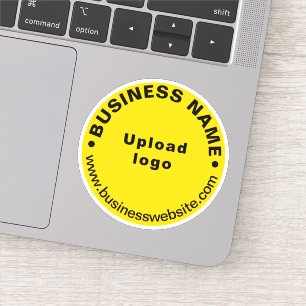 Sitio web de negocios sobre el Pegatina de vinilo 