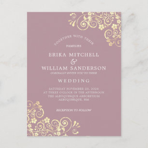 Sitio web de respuesta para invitación de boda en
