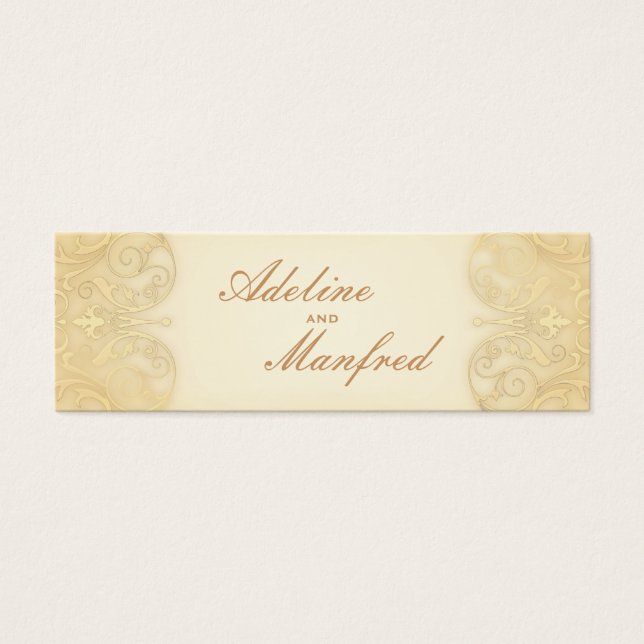 Sitio Web del Boda de la Fancy Pale Gold en Nueva  (Frente)