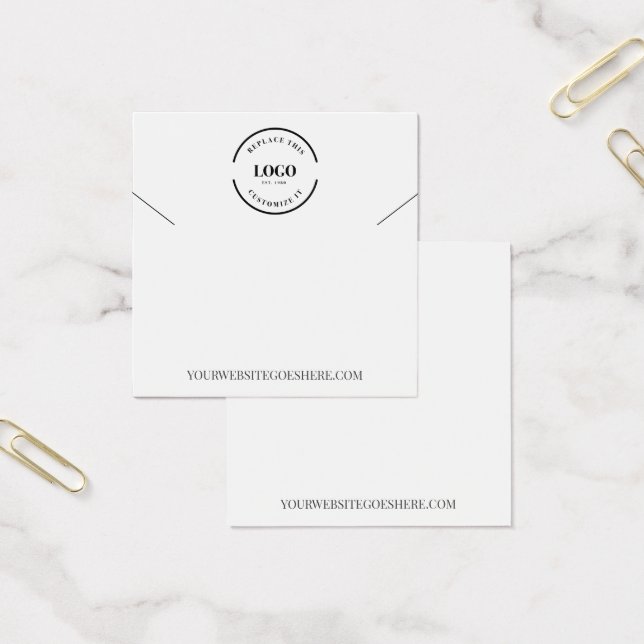 Sitio web del logo del personalizable Jewelry Neck (Oficina)