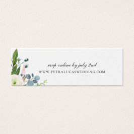 Sitio web Delicate Garden Wedding RSVP