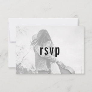 Sitio Web Moderno Minimalista Simple Photo RSVP