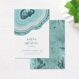 Sitio web Verde azulada ID647 de Agate Geode Purpu