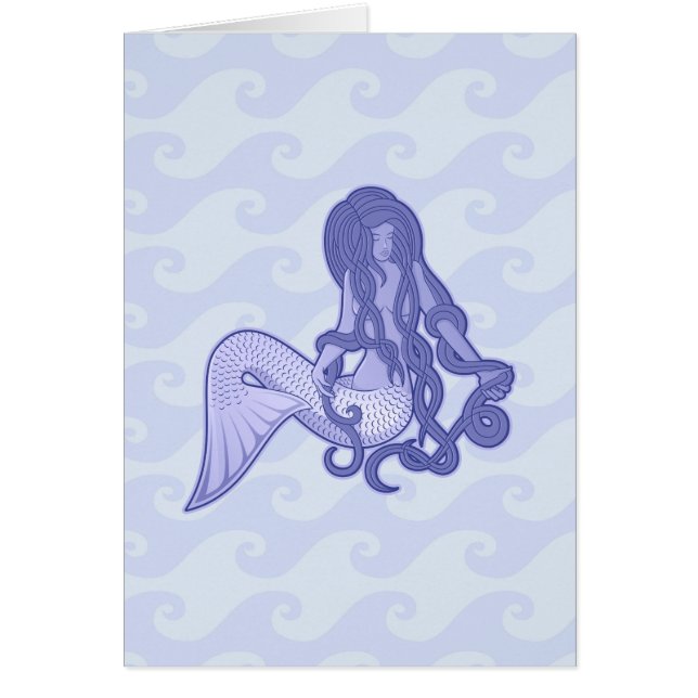 Sitting Mermaid Blue (Frente)