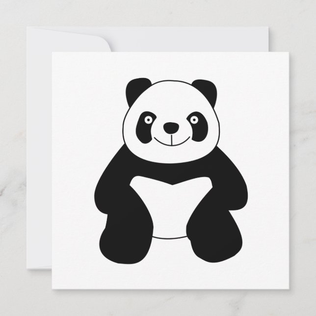 Sitting panda (Anverso)